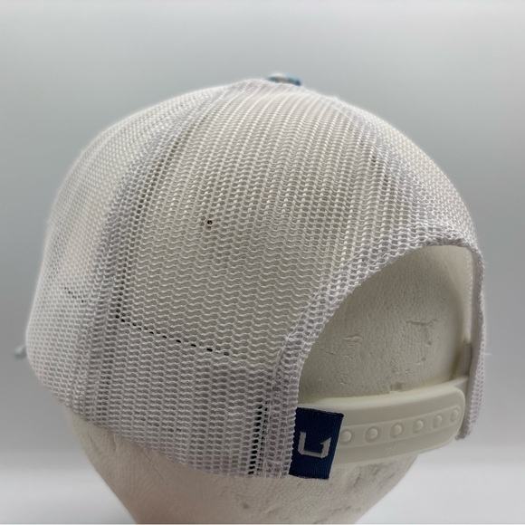 Huk Performance Men’s Head Wear Camouflage Blue Trucker Mesh SnapBack Hat OSFM - Picture 5 of 12